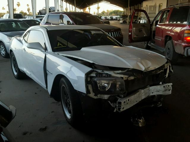 2G1FA1ED4B9213995 - 2011 CHEVROLET CAMARO LS WHITE photo 1