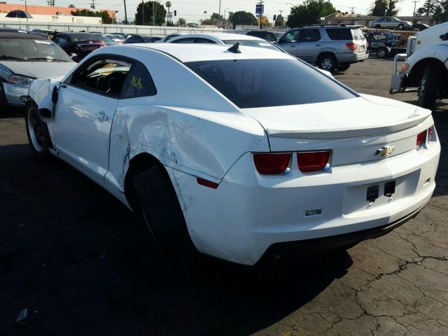 2G1FA1ED4B9213995 - 2011 CHEVROLET CAMARO LS WHITE photo 3