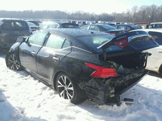 1N4AA6AP9HC442517 - 2017 NISSAN MAXIMA 3.5 BLACK photo 3