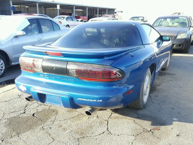 2G2FV22P3R2204809 - 1994 PONTIAC FIREBIRD F BLUE photo 4