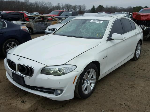 WBAXG5C53CDX02452 - 2012 BMW 528 I WHITE photo 2