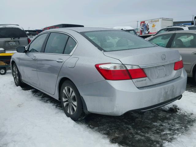 1HGCR2F31DA129124 - 2013 HONDA ACCORD LX SILVER photo 3