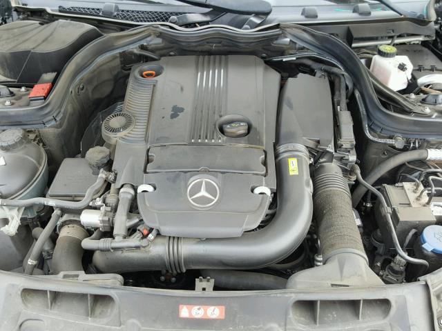 WDDGF4HB5EG248257 - 2014 MERCEDES-BENZ C 250 BLACK photo 7