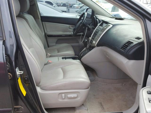 JTJGA31U250058484 - 2005 LEXUS RX 330 GRAY photo 5