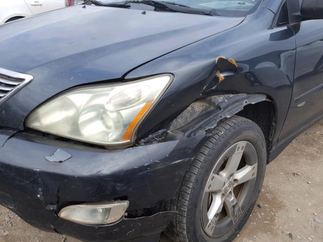 JTJGA31U250058484 - 2005 LEXUS RX 330 GRAY photo 9