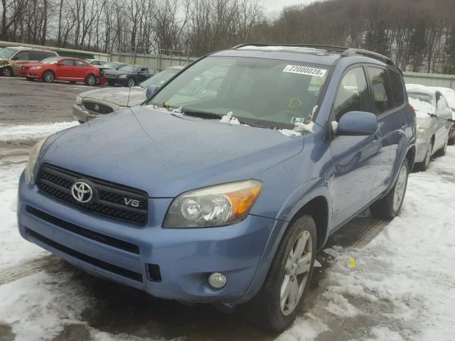 JTMBK32VX76013682 - 2007 TOYOTA RAV4 SPORT BLUE photo 2