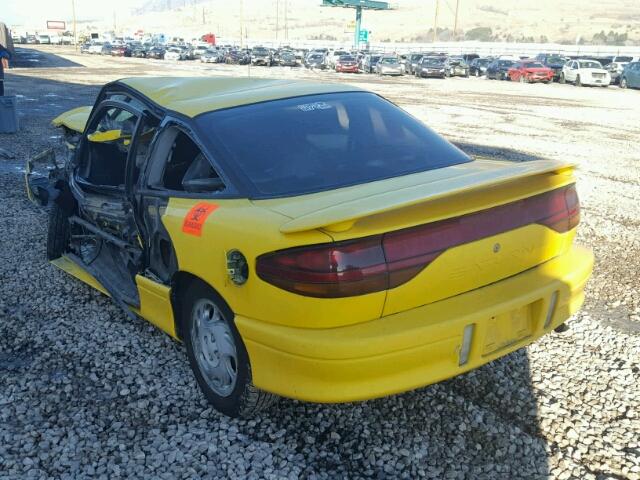 1G8ZG1271SZ185204 - 1995 SATURN SC2 YELLOW photo 3