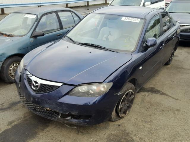 JM1BK32G491251996 - 2009 MAZDA 3 I BLUE photo 2