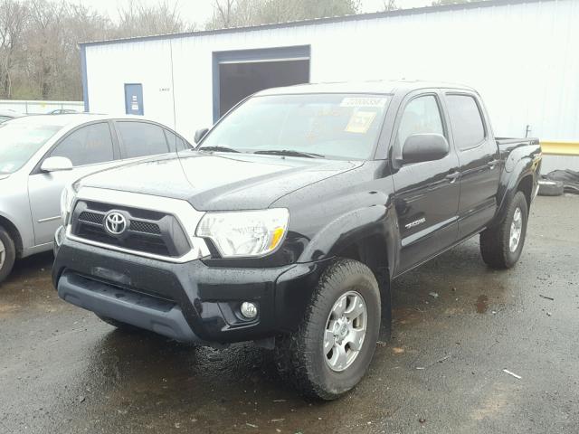 5TFLU4EN9DX074513 - 2013 TOYOTA TACOMA DOU BLACK photo 2