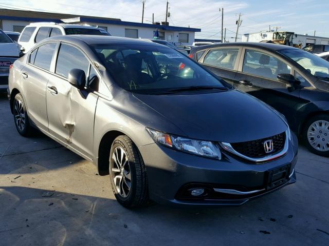 19XFB2F93DE056775 - 2013 HONDA CIVIC EXL 灰色 照片 1