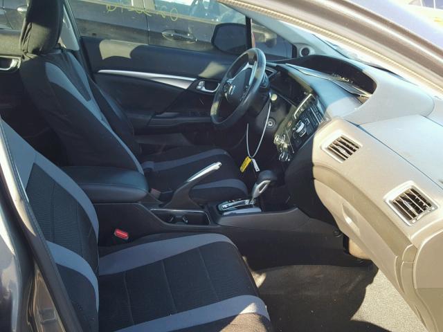 19XFB2F93DE056775 - 2013 HONDA CIVIC EXL 灰色 照片 5