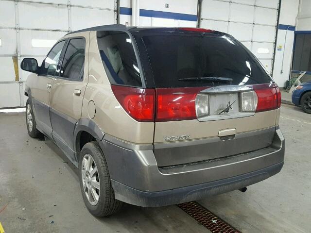 3G5DB03E95S558438 - 2005 BUICK RENDEZVOUS TAN photo 3