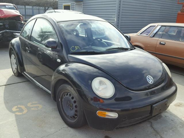 3VWBC21C2YM402967 - 2000 VOLKSWAGEN NEW BEETLE BLACK photo 1