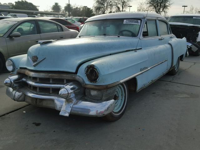 536241518 - 1953 CADILLAC SERIES 62 BLUE photo 2