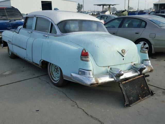 536241518 - 1953 CADILLAC SERIES 62 BLUE photo 3