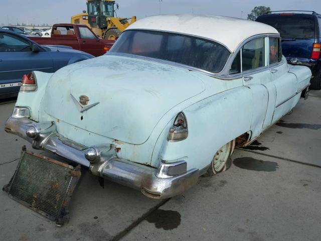 536241518 - 1953 CADILLAC SERIES 62 BLUE photo 4