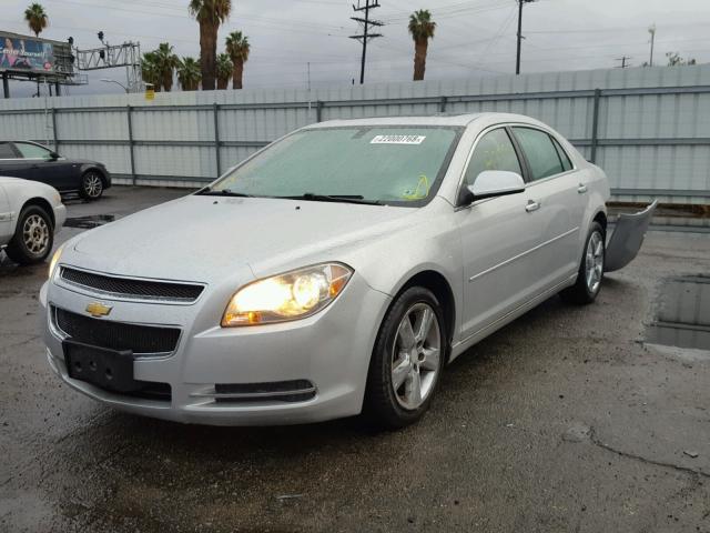 1G1ZD5E00CF356704 - 2012 CHEVROLET MALIBU 2LT SILVER photo 2