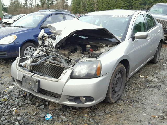 4A32B3FF8BE010584 - 2011 MITSUBISHI GALANT ES SILVER photo 2