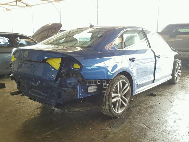 1VWDT7A39HC069691 - 2017 VOLKSWAGEN PASSAT R-L BLUE photo 4