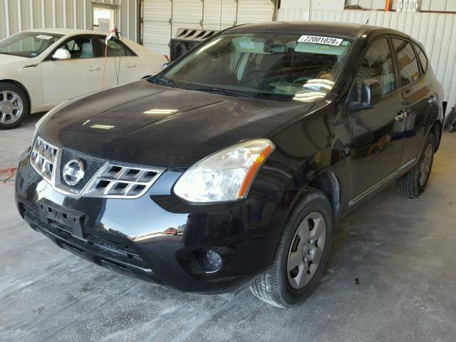 JN8AS5MT8BW569599 - 2011 NISSAN ROGUE S BLACK photo 2