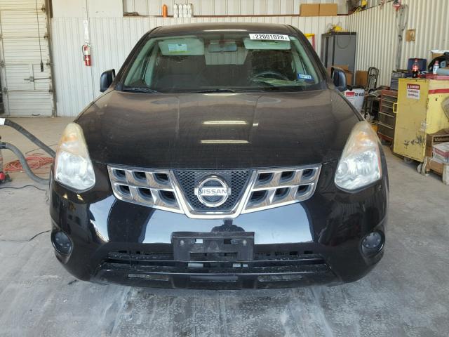 JN8AS5MT8BW569599 - 2011 NISSAN ROGUE S BLACK photo 9