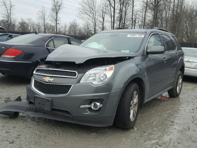 2GNFLNEK7D6191610 - 2013 CHEVROLET EQUINOX LT GREEN photo 2