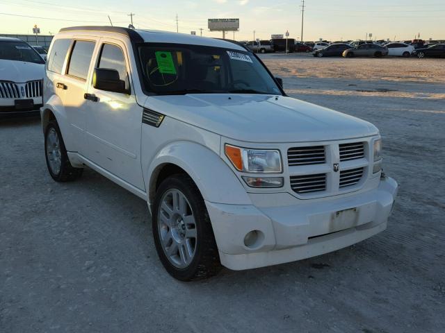 1D8GT58637W631796 - 2007 DODGE NITRO R/T WHITE photo 1