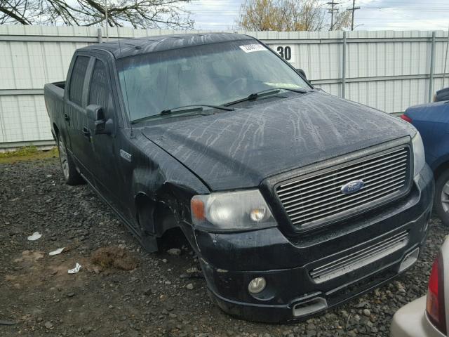 1FTPW125X8KD59075 - 2008 FORD F150 SUPER BLACK photo 1