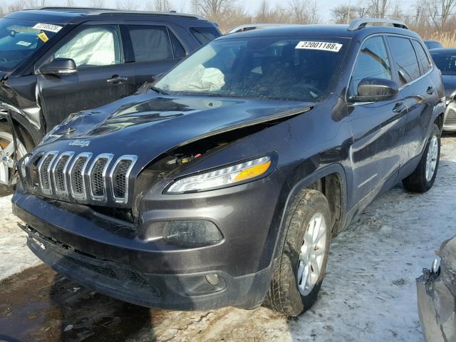 1C4PJMCS0GW239801 - 2016 JEEP CHEROKEE L GRAY photo 2