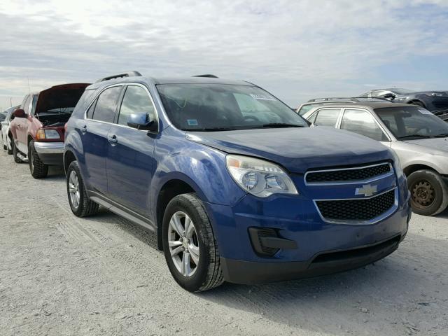 2CNALDEWXA6412124 - 2010 CHEVROLET EQUINOX LT BLUE photo 1