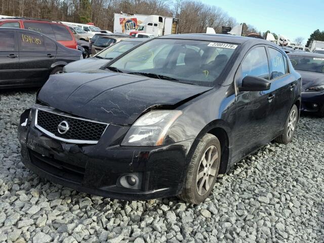 3N1AB6AP1CL761756 - 2012 NISSAN SENTRA 2.0 BLACK photo 2