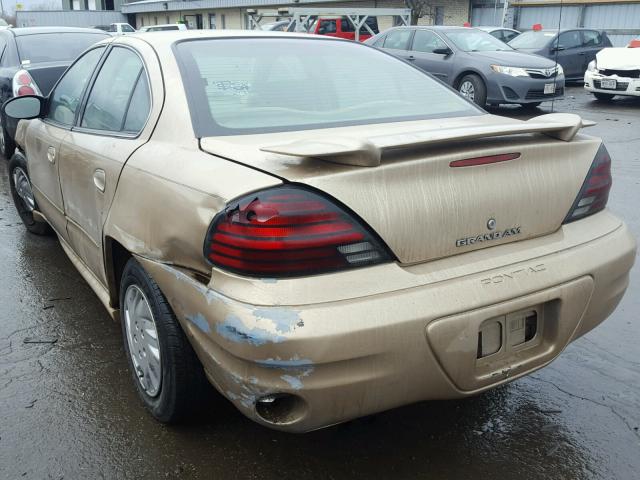 1G2NE52E95M248507 - 2005 PONTIAC GRAND AM S Qızıl foto 3