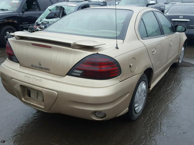 1G2NE52E95M248507 - 2005 PONTIAC GRAND AM S Qızıl foto 4