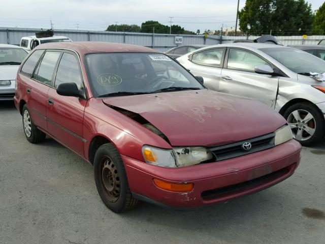 JT2AE09V7S0103268 - 1995 TOYOTA COROLLA BA BURGUNDY photo 1