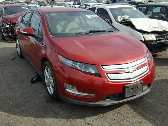 1G1RH6E45DU106689 - 2013 CHEVROLET VOLT MAROON photo 1