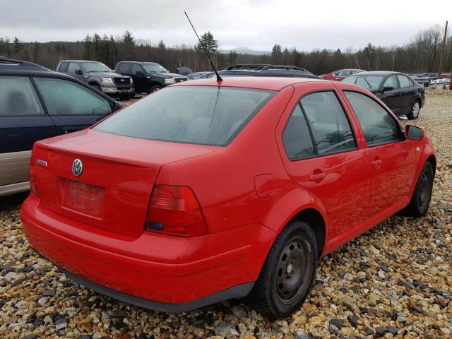 3VWSB69M72M132164 - 2002 VOLKSWAGEN JETTA GLS RED photo 4