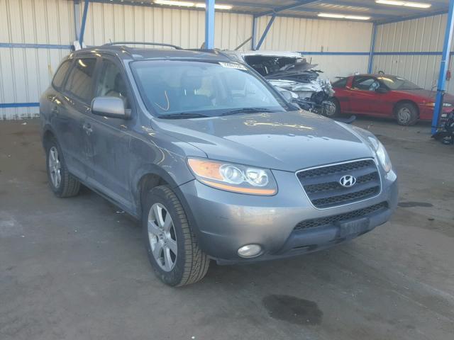 5NMSH73E49H246001 - 2009 HYUNDAI SANTA FE S GRAY photo 1