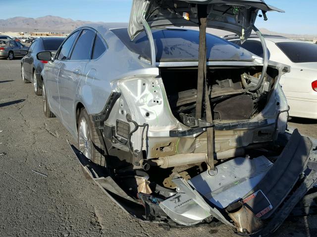 3FA6P0D97DR121781 - 2013 FORD FUSION TIT SILVER photo 3