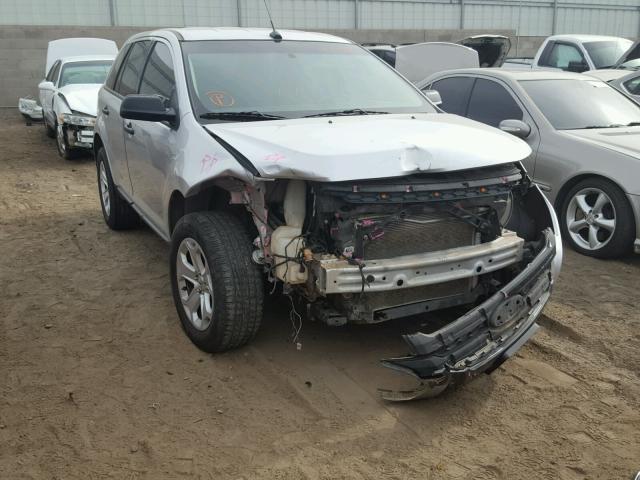 2FMDK4GC3DBB59243 - 2013 FORD EDGE SE SILVER photo 1