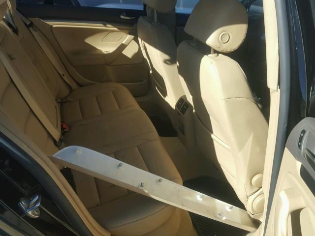3VWSG71K06M777259 - 2006 VOLKSWAGEN JETTA 2.5 BLACK photo 6