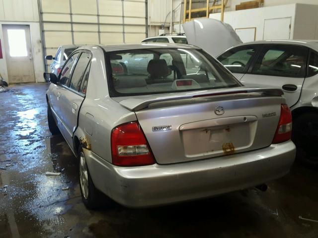 JM1BJ225410474478 - 2001 MAZDA PROTEGE LX 银色 照片 3
