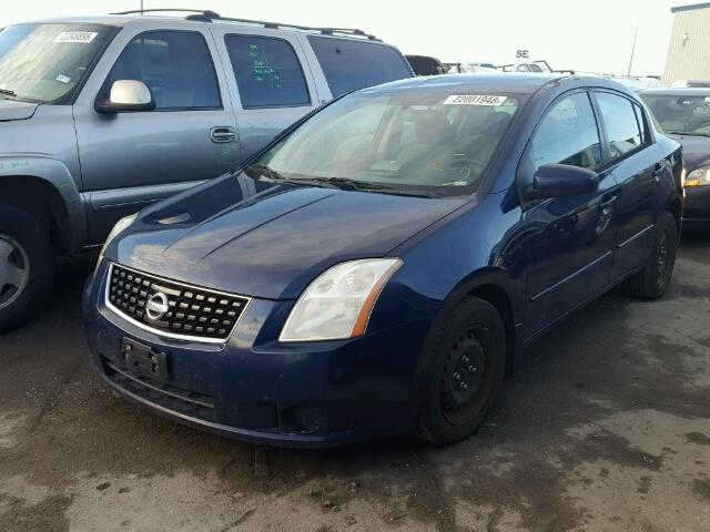 3N1AB61E48L733228 - 2008 NISSAN SENTRA 2.0 BLUE photo 2