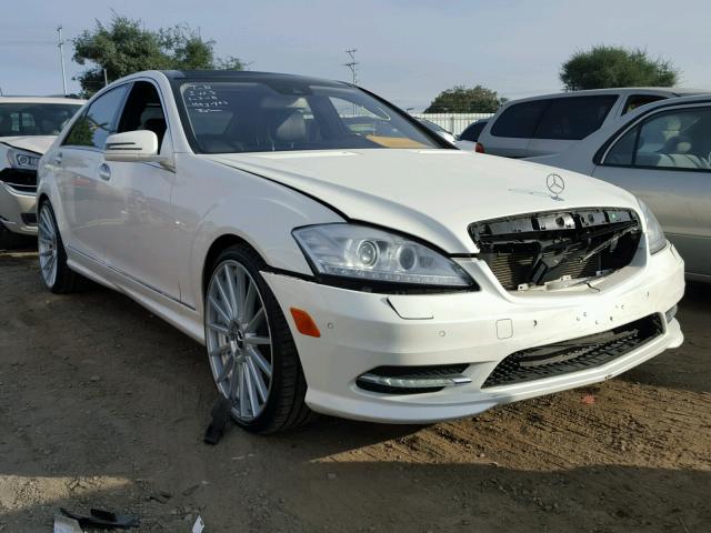 WDDNG9EB6DA531094 - 2013 MERCEDES-BENZ S 550 4MAT WHITE photo 1