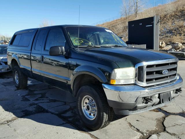 1FTNX21L92EC98950 - 2002 FORD F250 SUPER GREEN photo 1