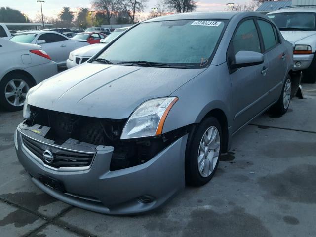 3N1AB6AP5AL655503 - 2010 NISSAN SENTRA 2.0 SILVER photo 2