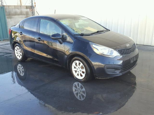 KNADM4A32D6146874 - 2013 KIA RIO LX Սև լուսանկար 1