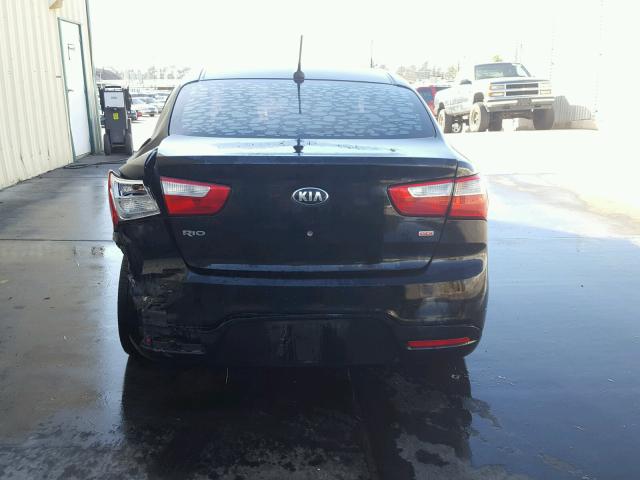 KNADM4A32D6146874 - 2013 KIA RIO LX Սև լուսանկար 9