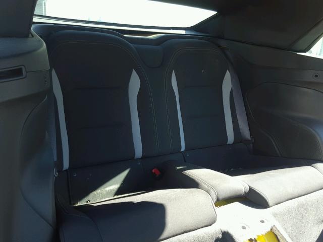 1G1FF3D70H0176648 - 2017 CHEVROLET CAMARO SS Amarillo foto 6