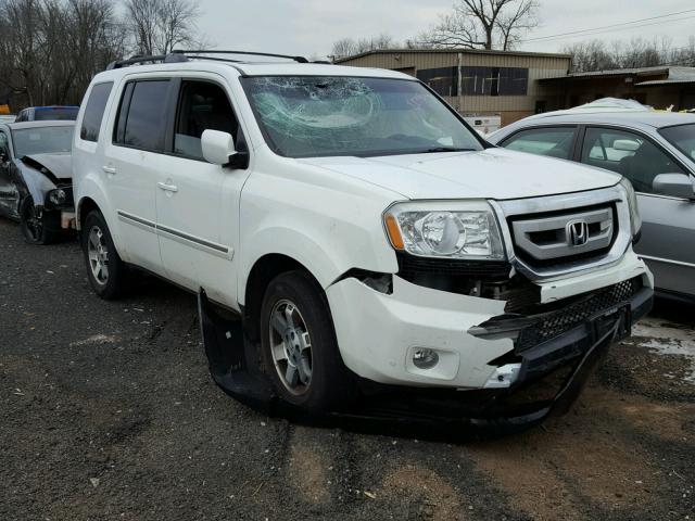 5FNYF48819B012191 - 2009 HONDA PILOT TOUR WHITE photo 1