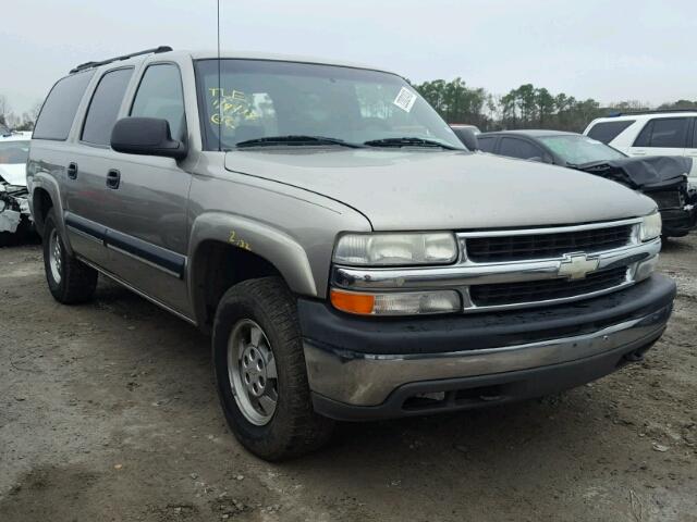 3GNFK16T41G150662 - 2001 CHEVROLET SUBURBAN K TAN photo 1